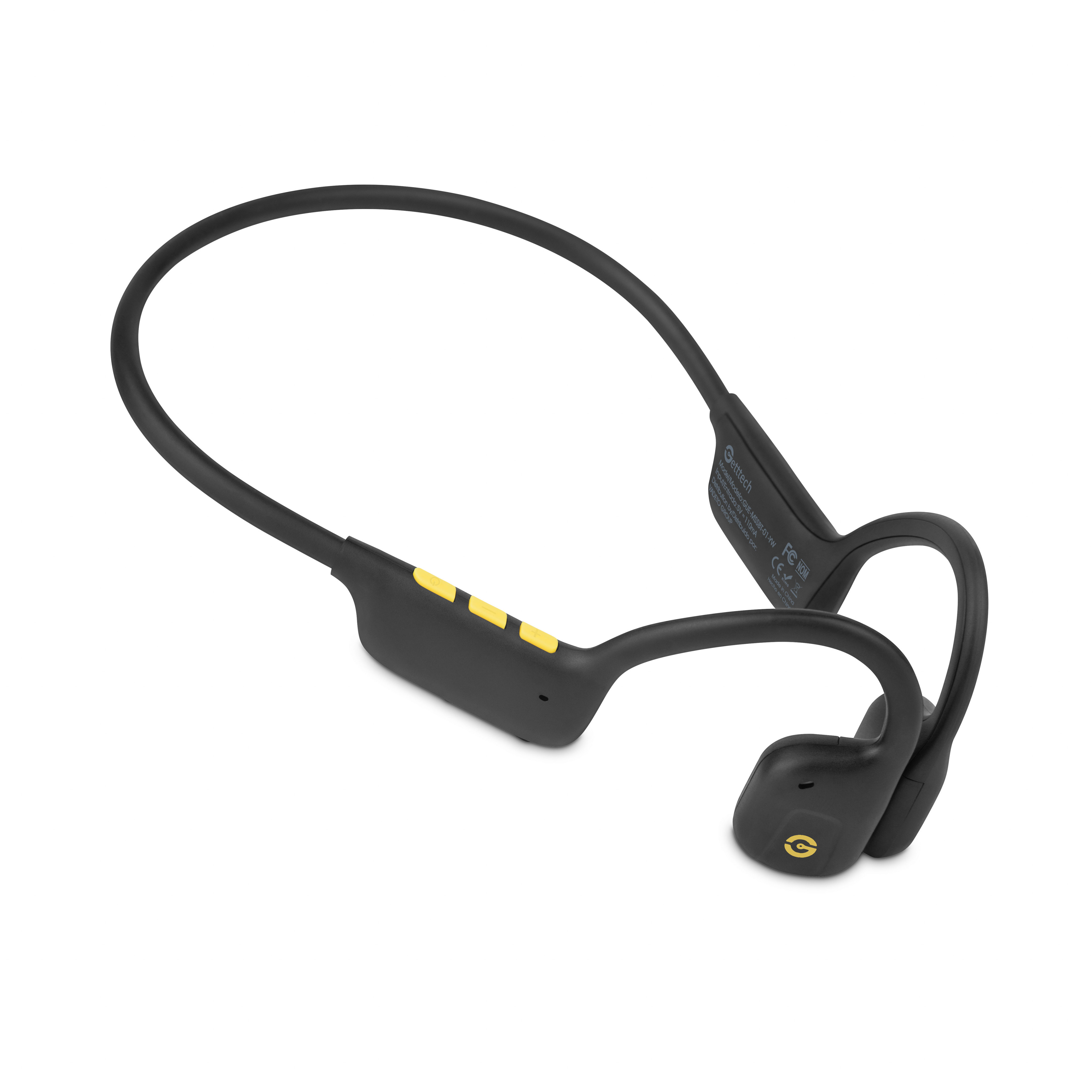 Foto 3 pulgar | Audifonos Deportivos Getttech Gue-mssbt-01-yw Oreja Abierta, Bluetooth, Sonido 360°, Resistente A Sudor, Carga Rápi