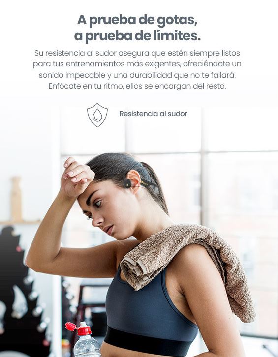 Foto 8 | Audifonos Deportivos Getttech Gue-mssbt-01-yw Oreja Abierta, Bluetooth, Sonido 360°, Resistente A Sudor, Carga Rápi