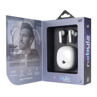 Foto 5 | Audífonos Inalámbricos TWS STF Nebula Ultra ANC 6 h Uso Protección IPX4 6 Micrófonos