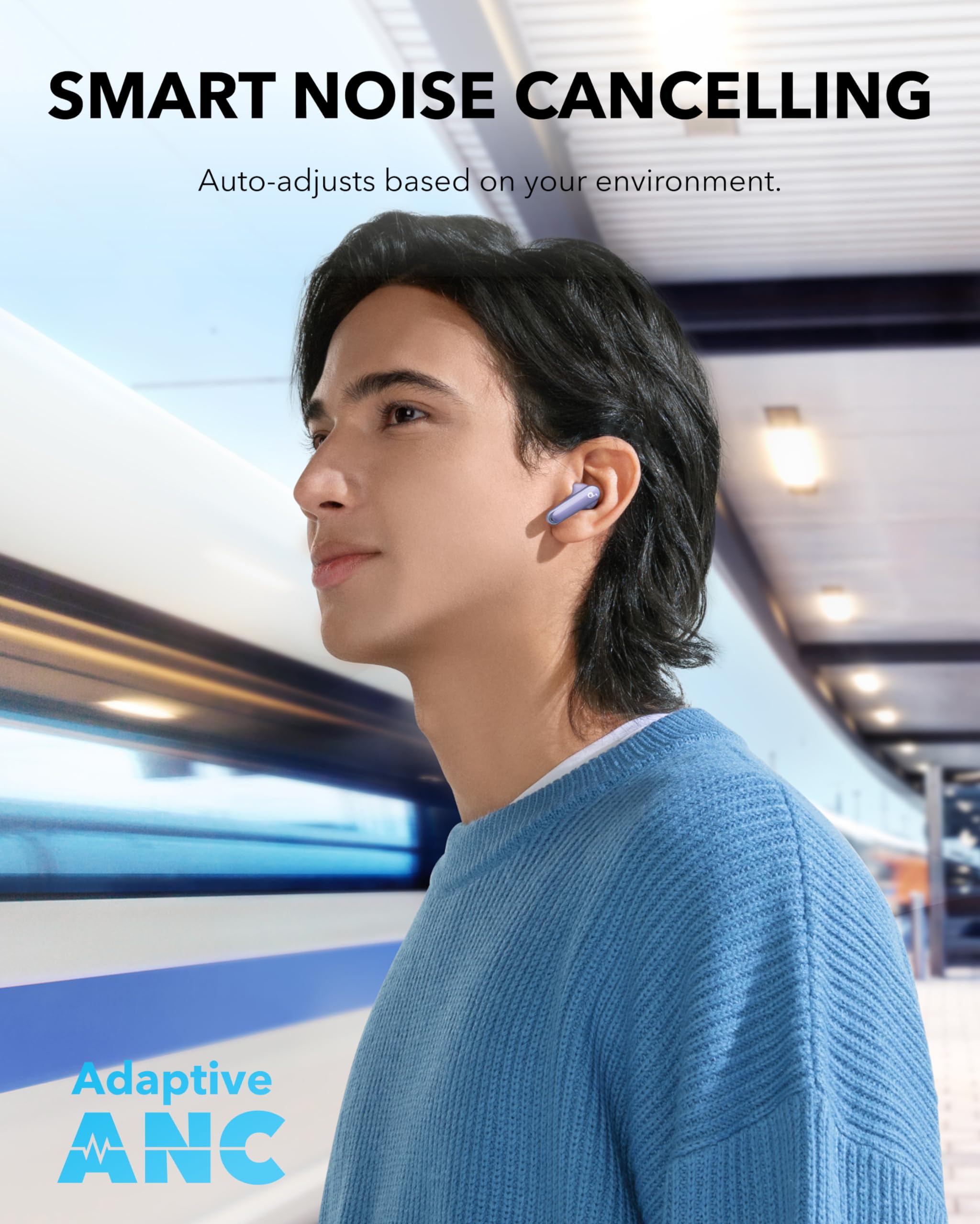Foto 4 pulgar | Audífonos True Wireless Soundcore P40i con Bluetooth-Venta Internacional