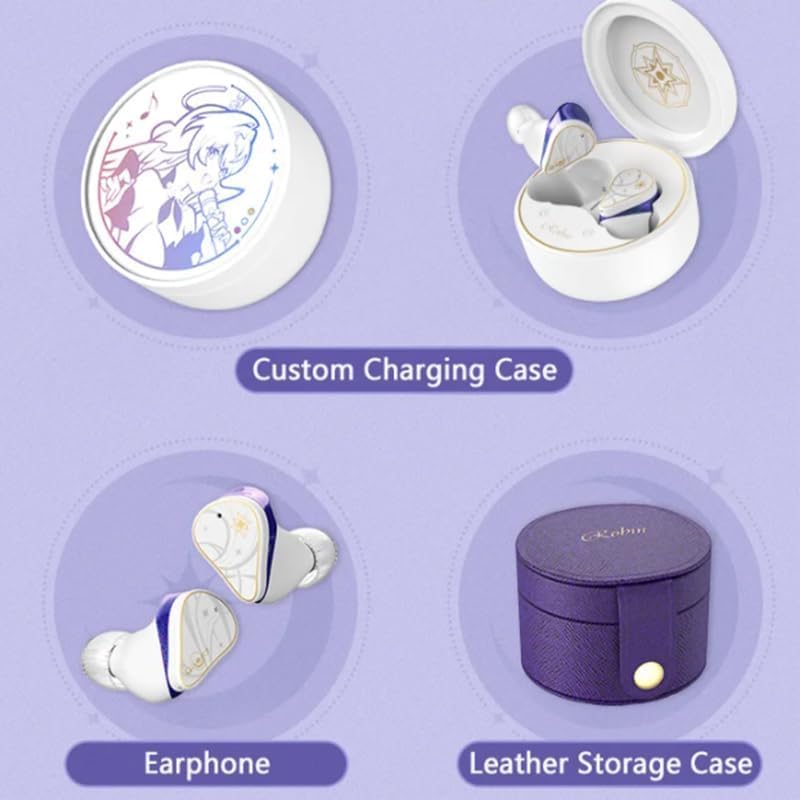 Foto 5 pulgar | Audífonos True Wireless Moondrop Robin Honkai Star Rail con Bluetooth-Venta Internacional