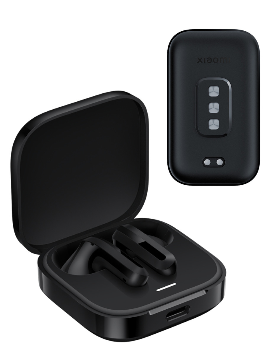 Foto 3 pulgar | Audífonos Redmi Bunds 6 Active Xiaomi Negros Incluye X1 Smartband Xiaomi Smart Band 8 Active Negro