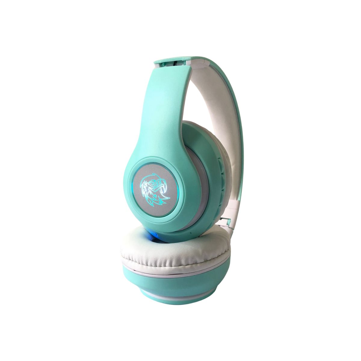 Diadema Inalámbrica Jacom Bluetooth Infantil Luz RGB Azul