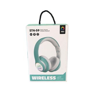 Foto 6 | Diadema Inalámbrica Jacom Bluetooth Infantil Luz RGB Azul