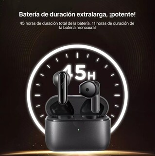 Foto 4 | Audifonos Inalámbricos Bluetooth Gamer In-ear 1more Neo Enc Reducción Del Ruido Del Teléfono Auriculares Color Negro