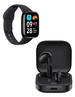 Foto 5 | Bundle Xiaomi Redmi Buds 6 Active y Redmi Watch 3 Active Negros