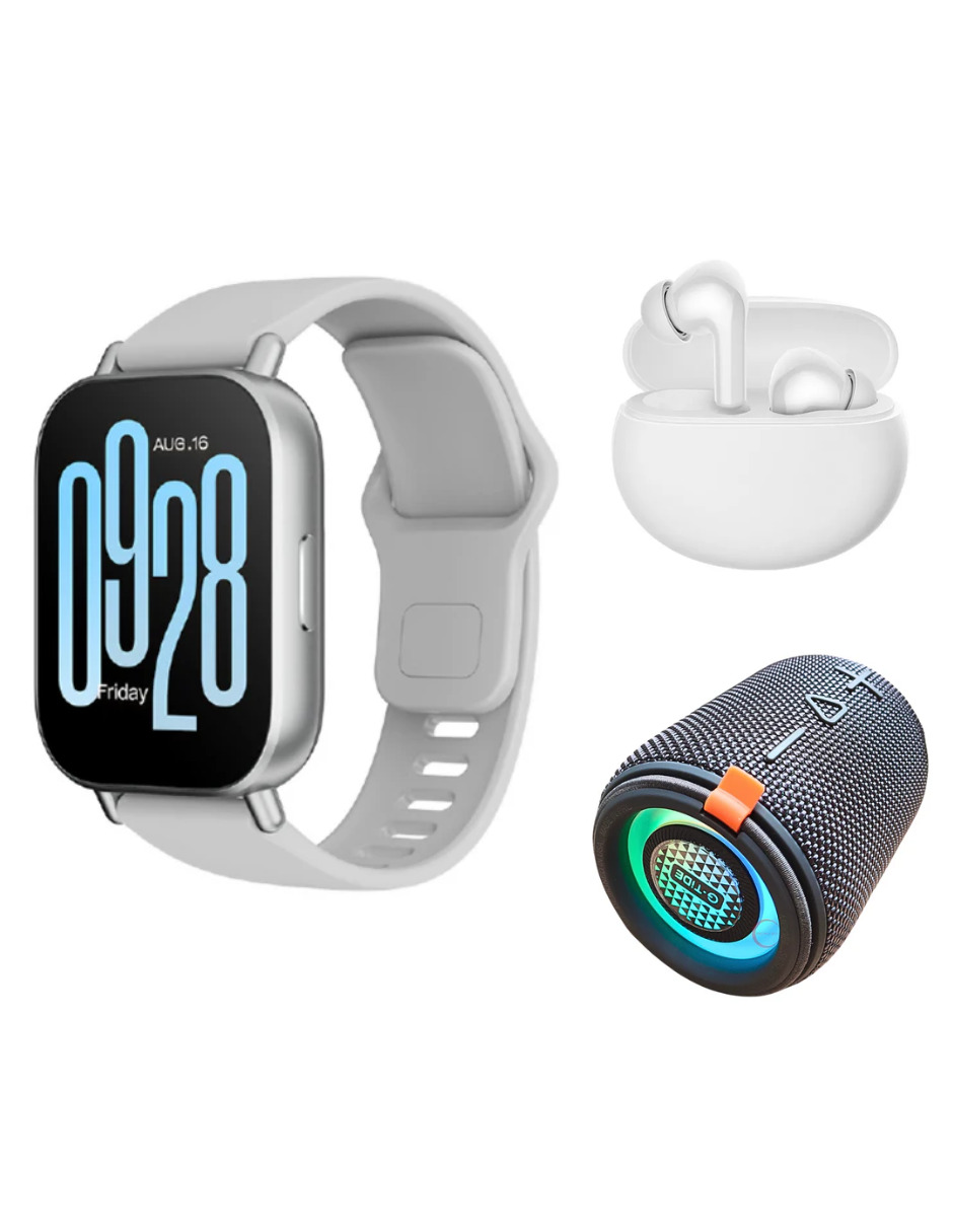 Foto 1 | Reloj Xiaomi Redmi Bunds 4 con Bocina Portátil y Audífonos True Wireless
