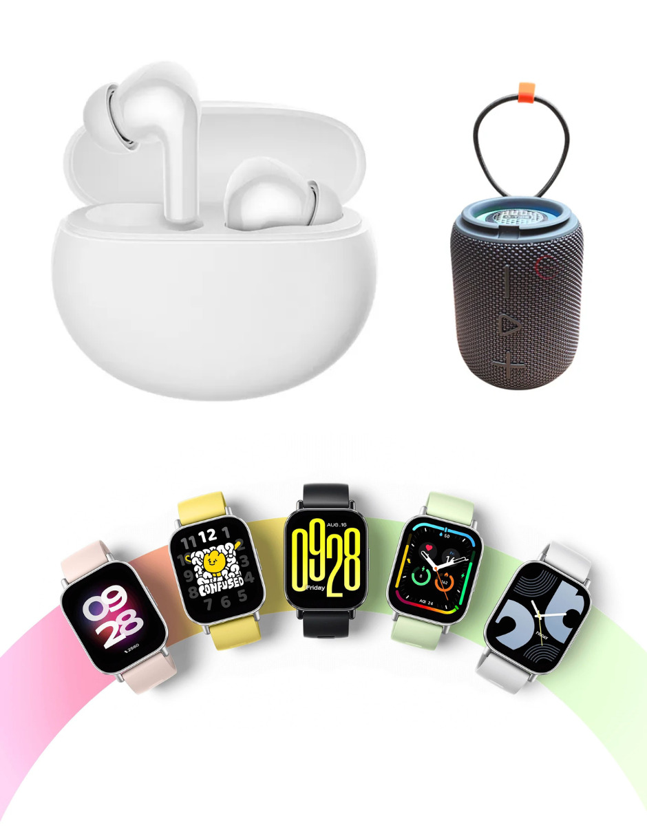 Foto 4 | Reloj Xiaomi Redmi Bunds 4 con Bocina Portátil y Audífonos True Wireless