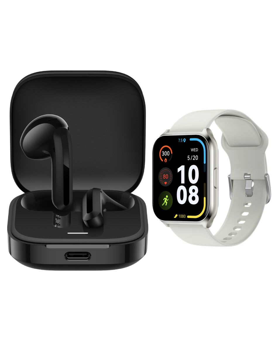 Foto 2 pulgar | Reloj Xiaomi Redmi Bunds 6 con Audífonos True Wireless