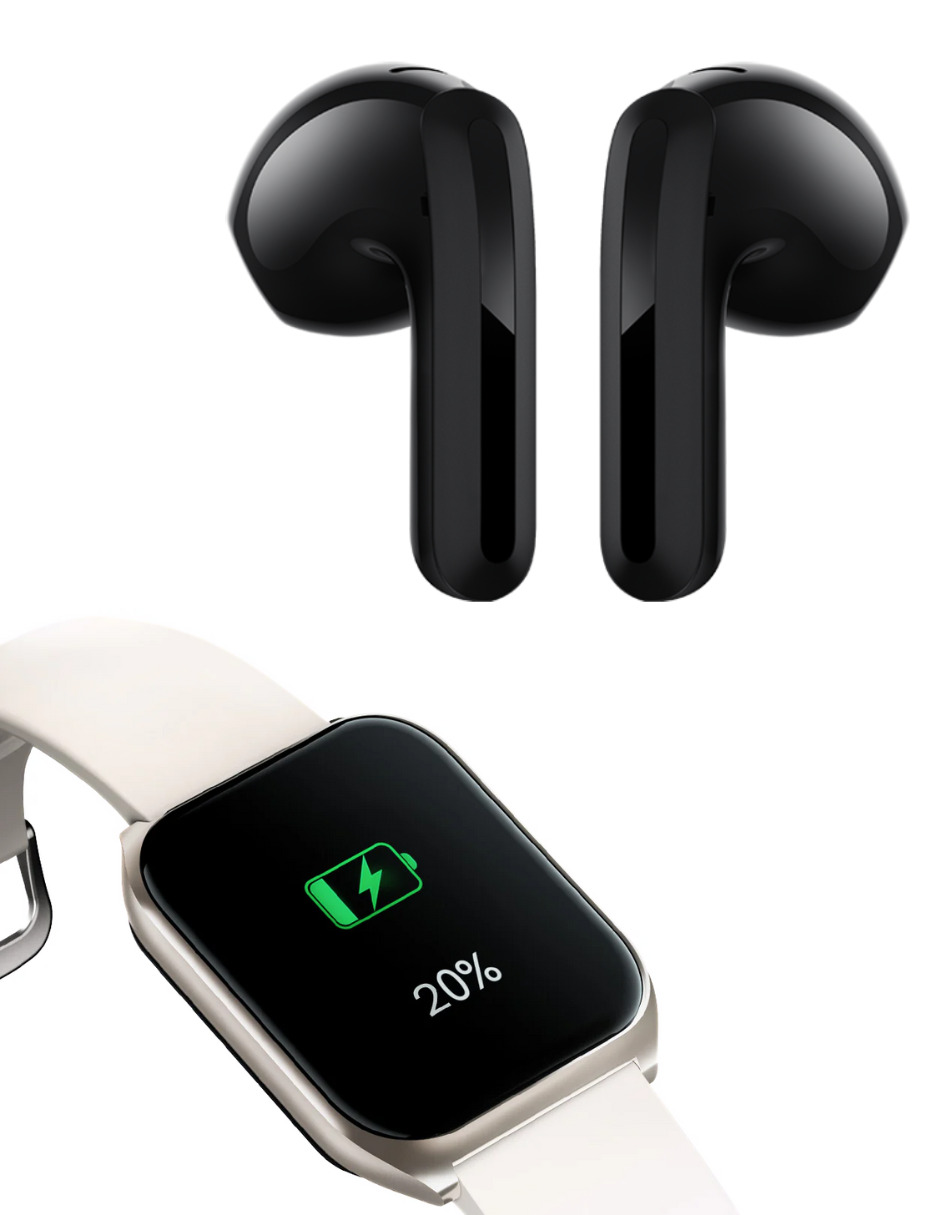 Foto 4 pulgar | Reloj Xiaomi Redmi Bunds 6 con Audífonos True Wireless