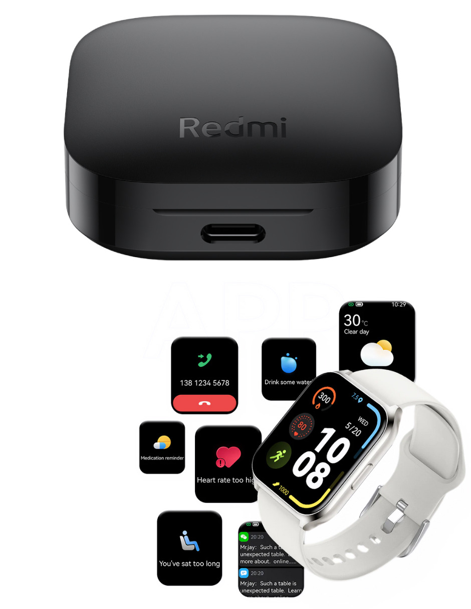 Foto 5 pulgar | Reloj Xiaomi Redmi Bunds 6 con Audífonos True Wireless