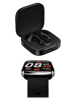 Foto 2 | Bundle Xiaomi Redmi Buds 6 Active y Smartwatch Watch GS QCY Negros