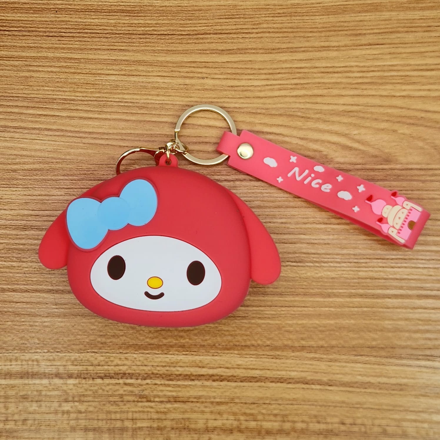 Foto 6 pulgar | Set My Melody -audifonos Con Funda, Llavero Y Reloj Para Niños