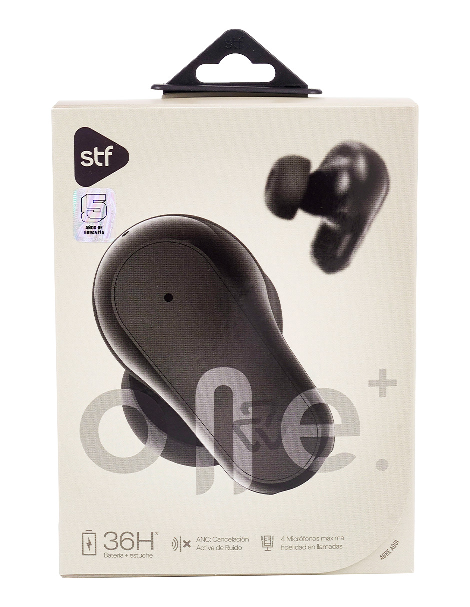 Foto 5 | Audífonos Inalámbricos Tws  Stf One Plus Anc Enc Color Negro
