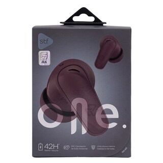 Foto 7 | Audífonos Inalámbricos Tws Stf One Enc Color Vino