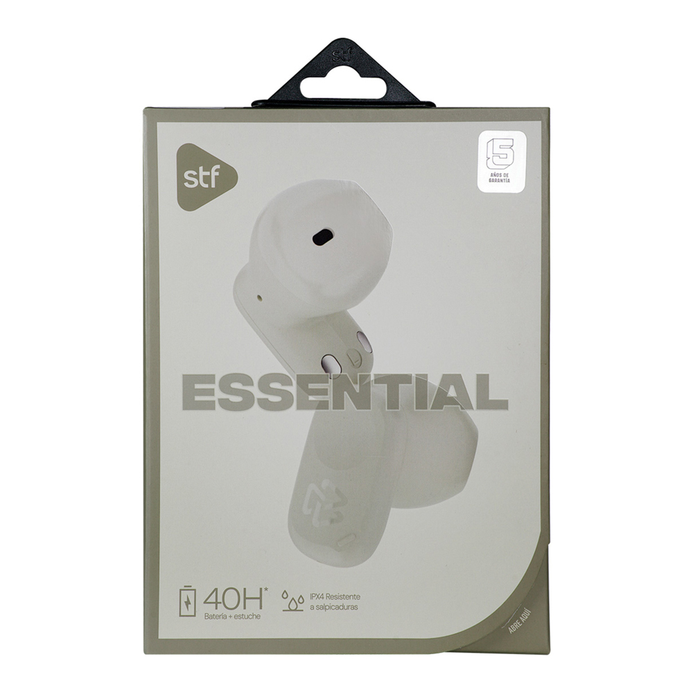 Foto 9 pulgar | Audífonos Inalámbricos Tws  Stf Essential  Ipx4 Color Blanco