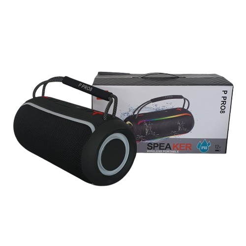 Foto 2 pulgar | Bocina Portatil Con Luz Led  Pro8 Ipx6