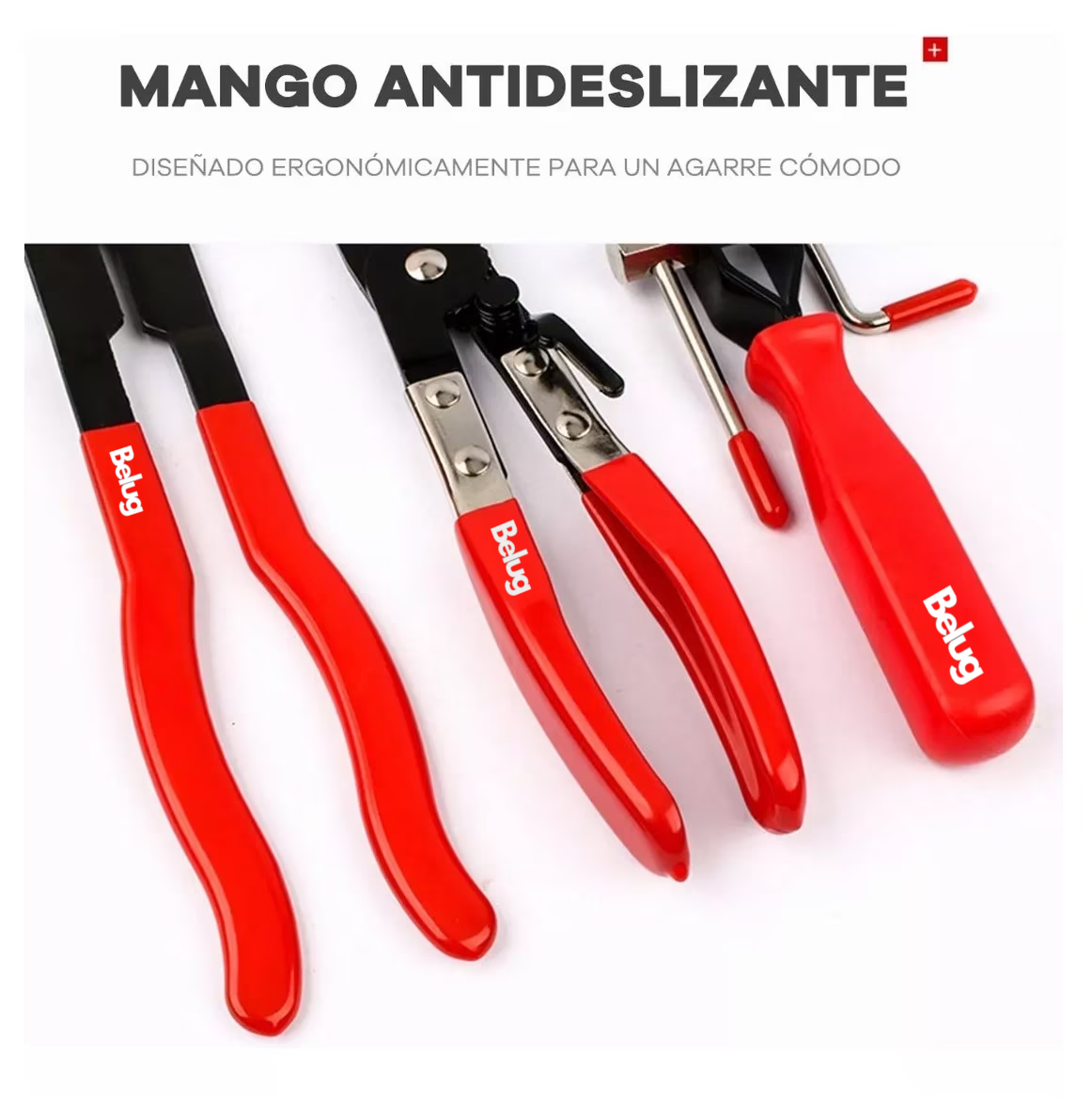 Foto 5 | Pinza Para Abrazadera De Manguera Belug 3 Piezas