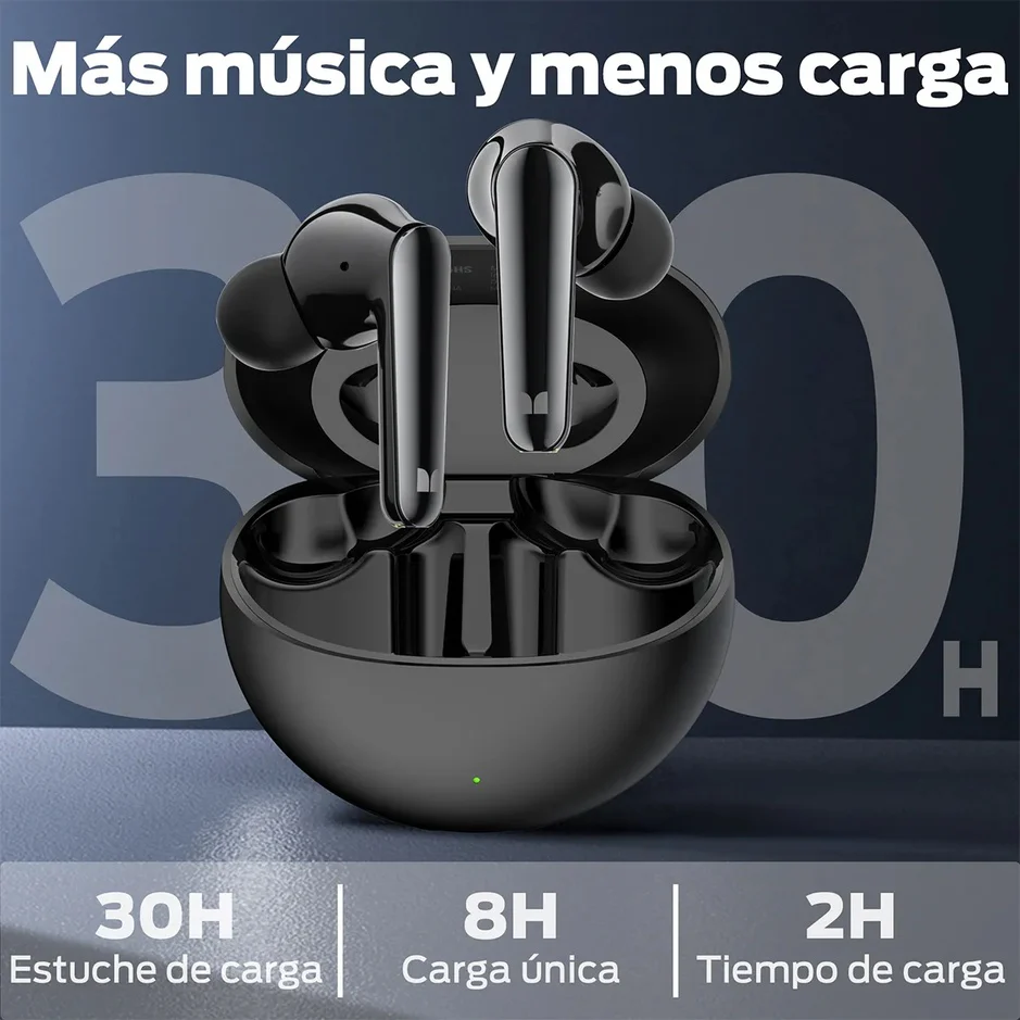 Foto 3 pulgar | Audífonos Aptx Bluetooth Manos Libres Monster N-lite 203 Black