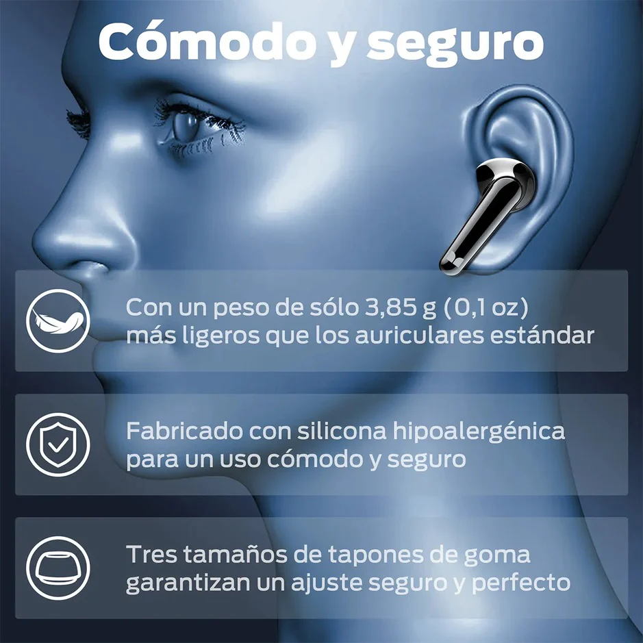 Foto 7 pulgar | Audífonos Aptx Bluetooth Manos Libres Monster N-lite 203 Black