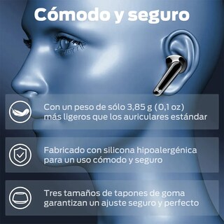 Foto 6 | Audífonos Aptx Bluetooth Manos Libres Monster N-lite 203 Black