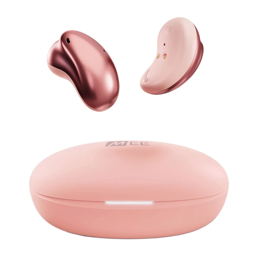Audífonos Bluetooth Tws Semi-abiertos Mee Audio Pebbles Pink