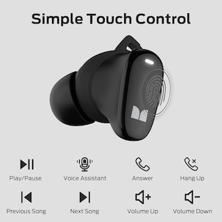 Foto 2 | Audífonos Sports Bluetooth Con Manos Libres Monster N-lite 206 Black