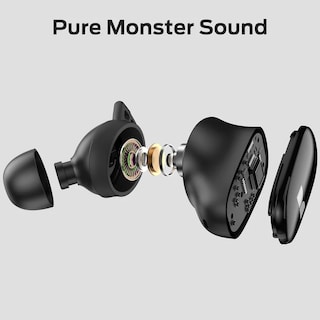 Foto 7 | Audífonos Sports Bluetooth Con Manos Libres Monster N-lite 206 Black