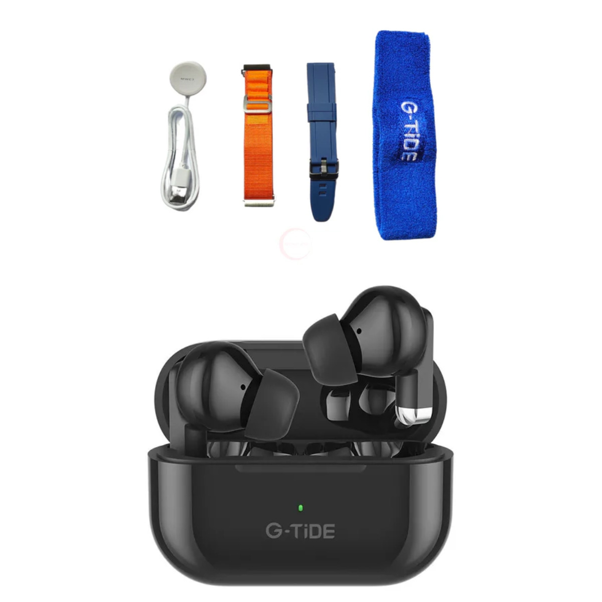 Foto 5 pulgar | Bundle Audifonos Gtide L22 Color Negro + Smartwatch G-tide Power