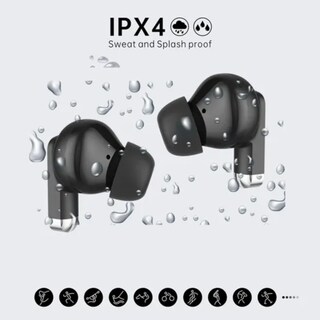 Foto 6 | Bundle Audifonos Gtide L22 Color Negro + Smartwatch Filwans Gts Mini Plata