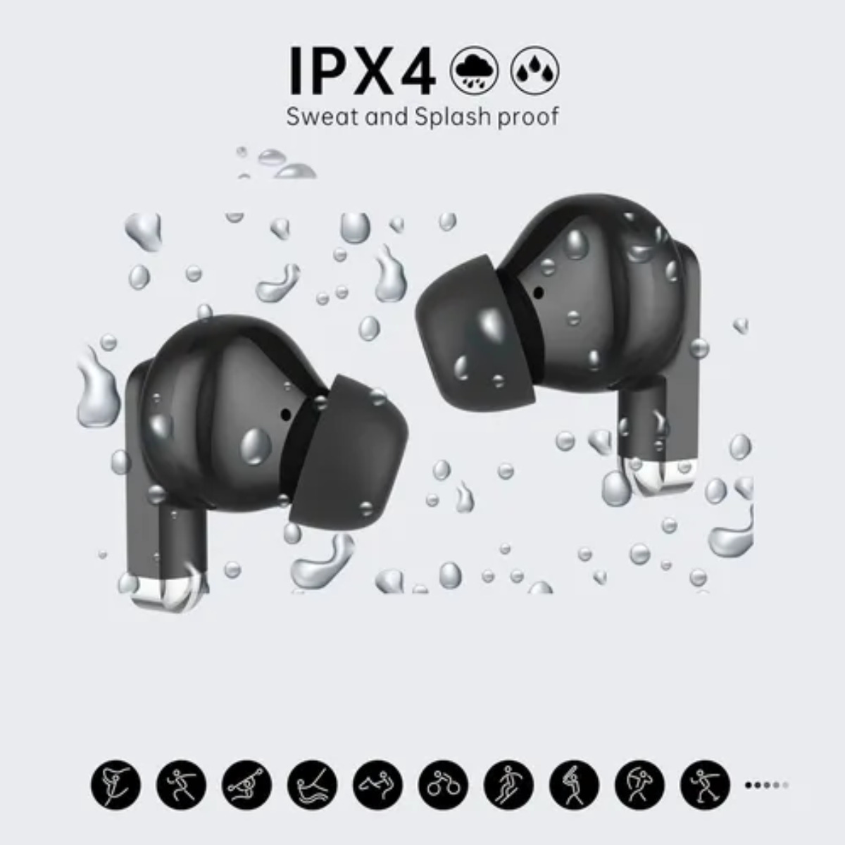 Foto 5 pulgar | Bundle Audifonos Gtide L22 Color Negro + Smartwatch Metálico W&o