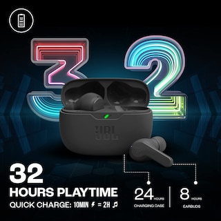 Foto 5 | Auriculares Intraurales Inalámbricos JBL Wave Beam True Negros - Venta Internacional