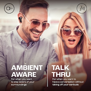 Foto 6 | Auriculares Intraurales Inalámbricos JBL Wave Beam True Negros - Venta Internacional