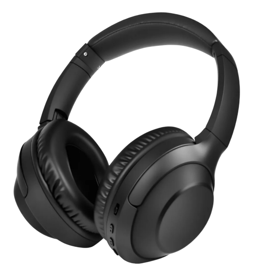 Audífonos Inalámbricos Xtellar Con Bluetooth 5.3  Micrófono Incorporado Y Diseño Plegable - Negro