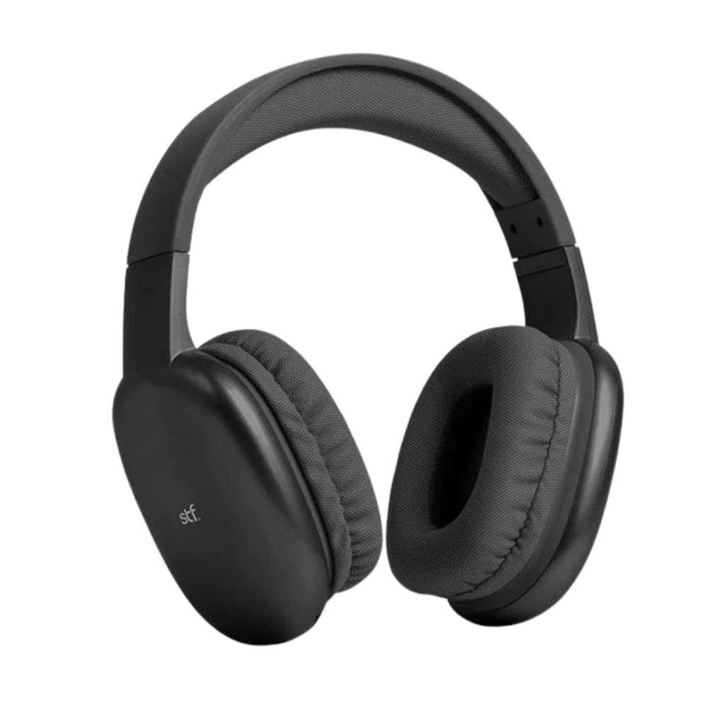 Foto 2 pulgar | Audífonos On Ear Stf Aurum Inalámbricos  10 Hrs  Bluetooth  Uso Función Dual 3.5 Mm  Micrófono  Tarjeta Microsd  Negro