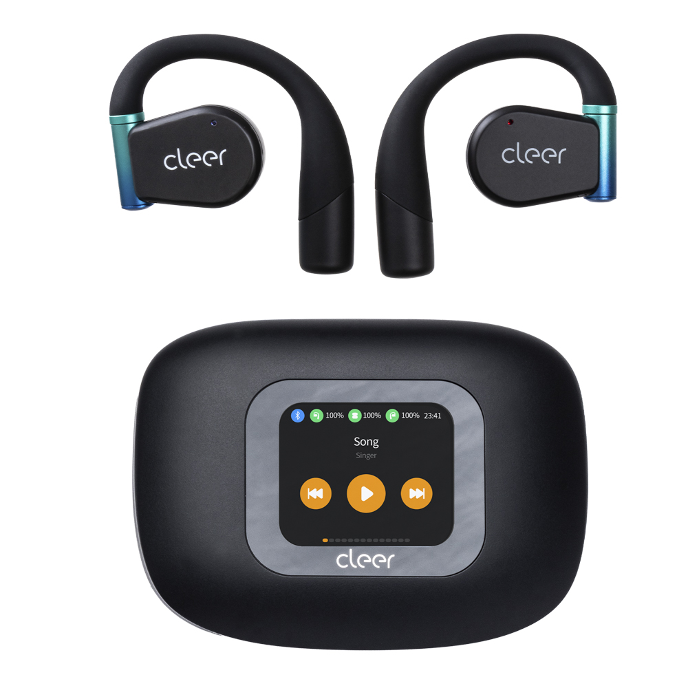 Audífonos Cleer Arc 3 Gaming Open-ear: Baja Latencia  Sonido Hi-res  50h Batería  Ipx7 Color Negro
