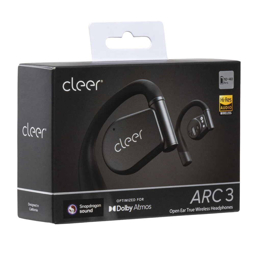 Foto 8 pulgar | Audífonos Cleer Arc 3 Open-ear: Sonido Hi-res  Dolby Atmos  50h Batería  Ipx7 Color Negro