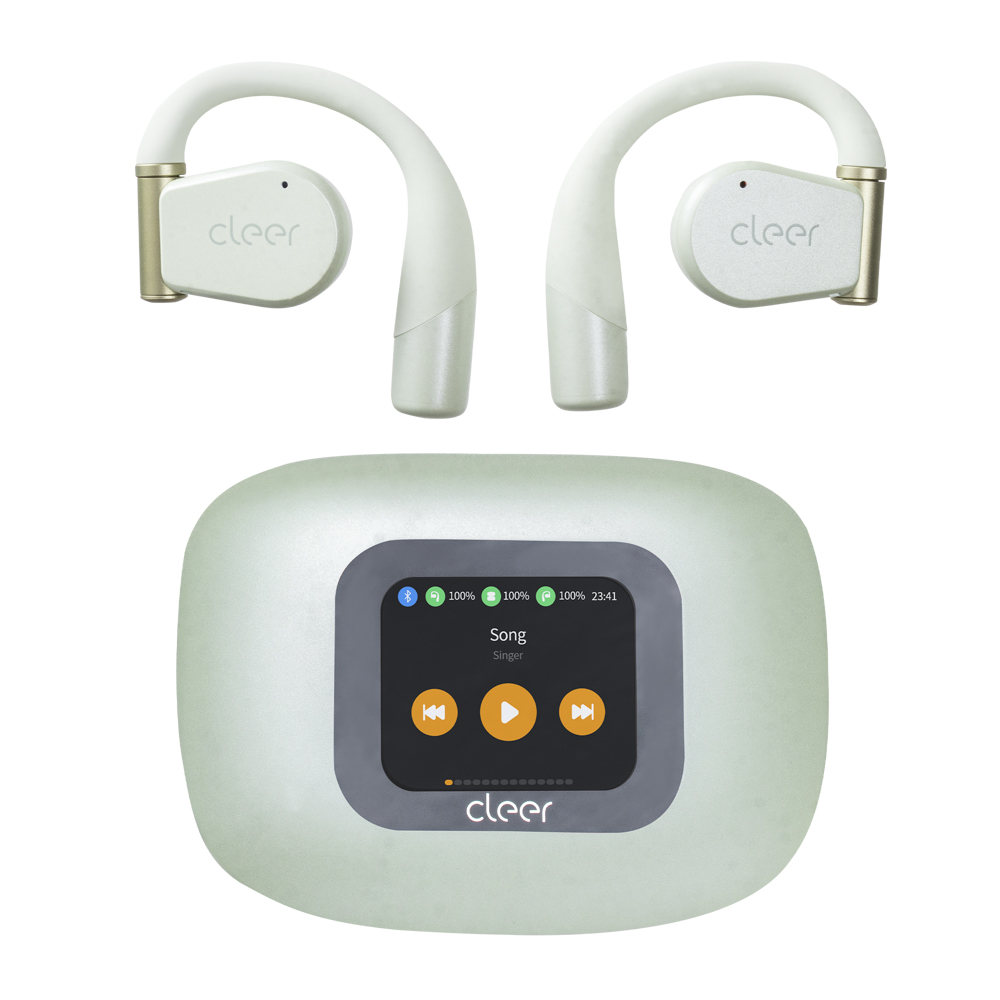Audífonos Cleer Arc 3 Open-ear: Sonido Hi-res  Dolby Atmos  50h Batería  Ipx7 Color Verde