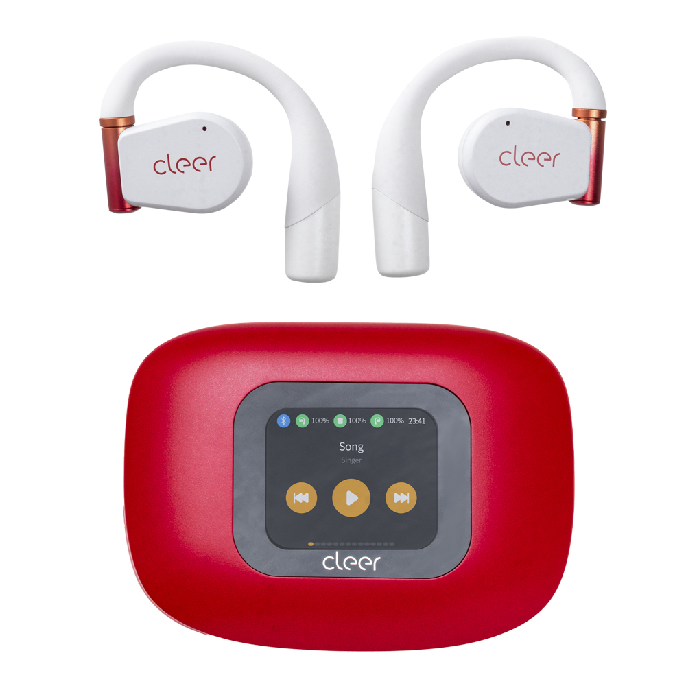 Audífonos Cleer Arc 3 Gaming Open-ear: Baja Latencia  Sonido Hi-res  50h Batería  Ipx7  Color Blanco