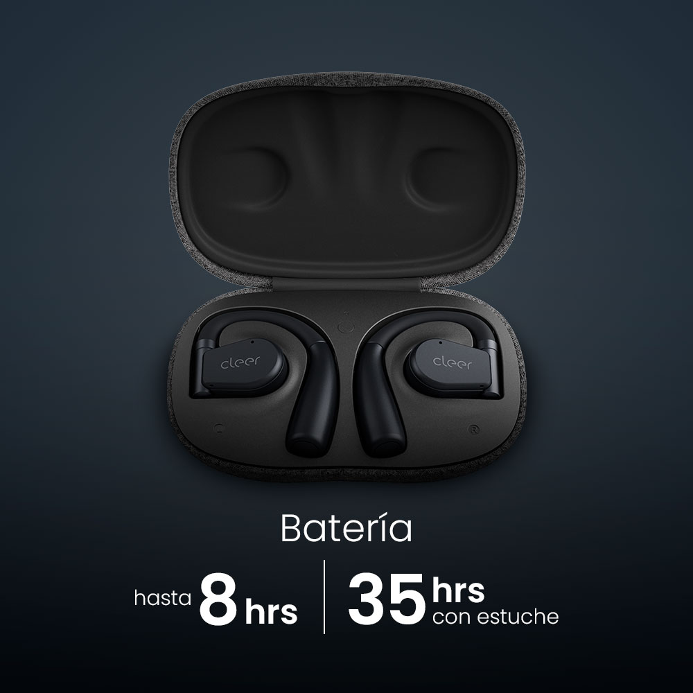 Foto 4 | Audífonos Cleer Arc Ii Music Open-ear: Conexión 5.3  Hi-res Audio  35h Batería  Uv Case Azul