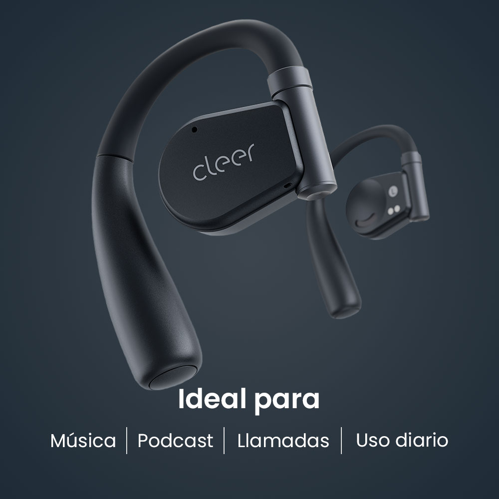 Foto 7 | Audífonos Cleer Arc Ii Music Open-ear: Conexión 5.3  Hi-res Audio  35h Batería  Uv Case Azul