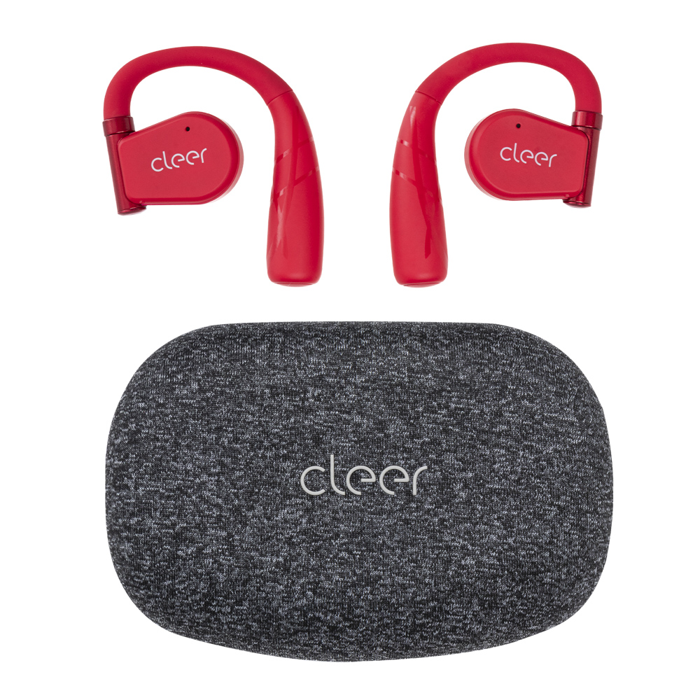Foto 2 pulgar | Audífonos Cleer Arc Ii Sport Open-ear: Conexión 5.3  Ipx5  35h Batería  Uv Case Rojo