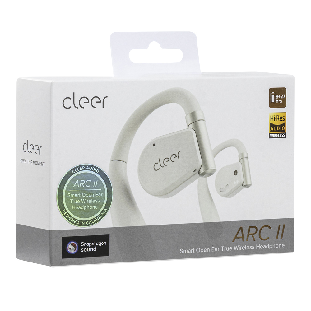 Foto 8 | Audífonos Cleer Arc Ii Music Open-ear: Conexión 5.3  Hi-res Audio  35h Batería  Uv Case Gris