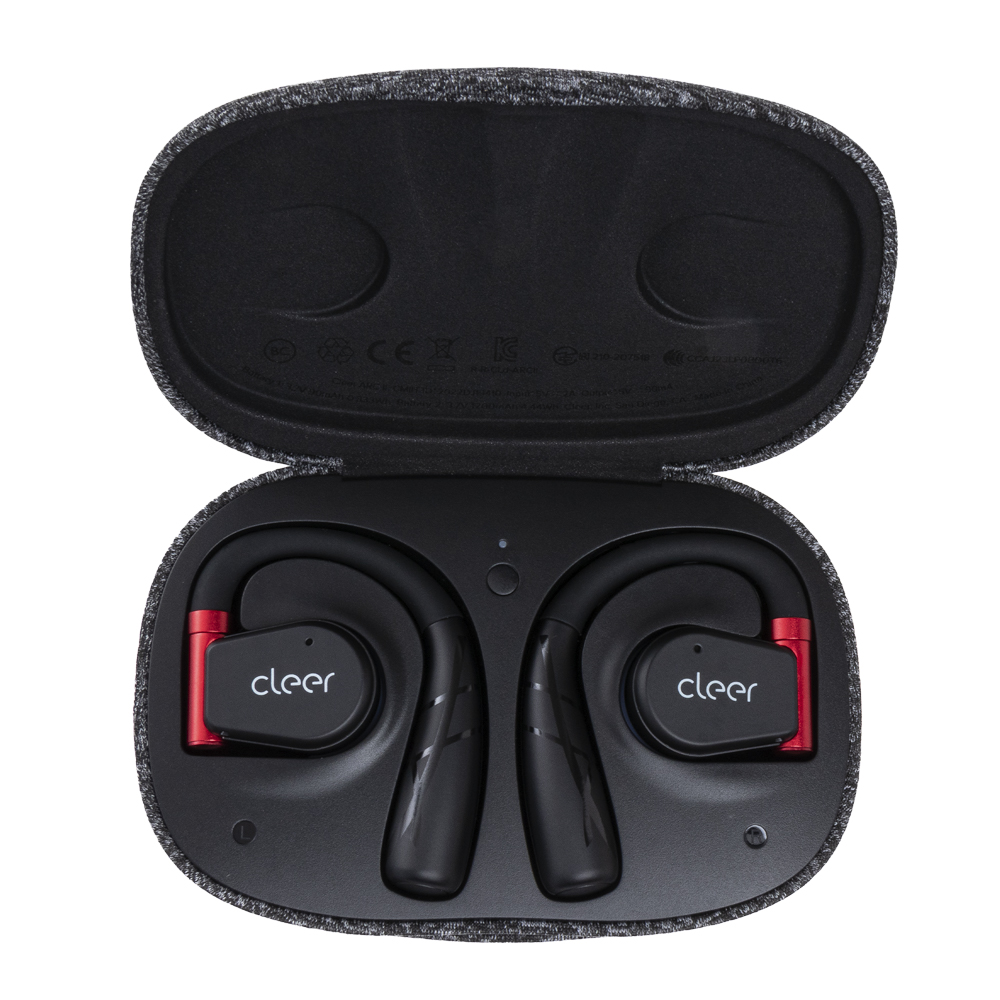 Foto 5 pulgar | Audífonos Cleer Arc Ii Sport Open-ear: Conexión 5.3  Ipx5  35h Batería  Uv Case Negro