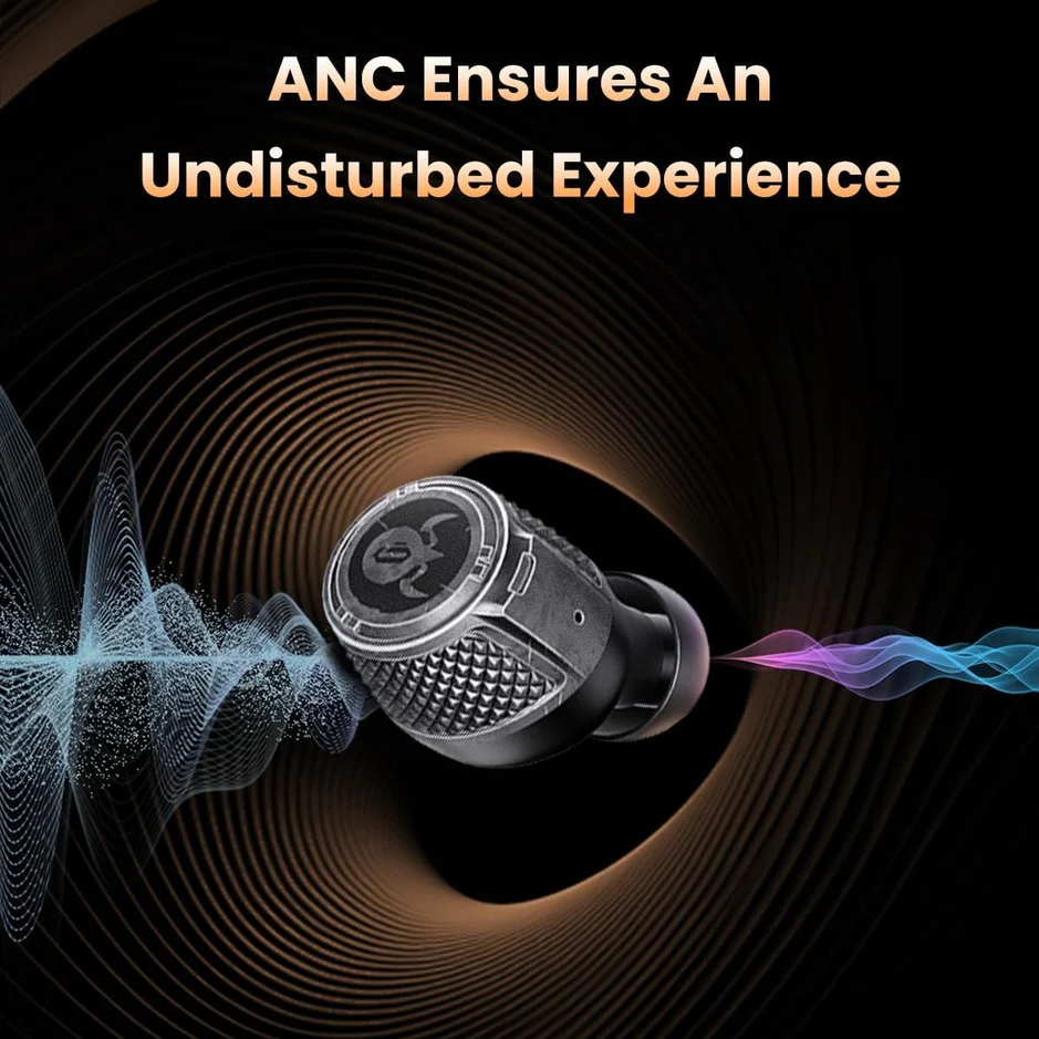 Foto 4 pulgar | Audífonos Bluetooth Noise Cancelling Gravastar Sirius Plus Wdmg Yellow