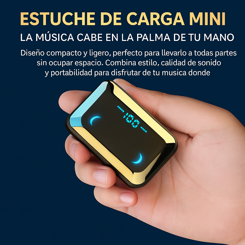 Foto 8 | Audífonos Inalámbricos In Ear Pro con Cancelación de Ruido Activa, Sonido HD, Estuche Power Bank y Control Táctil