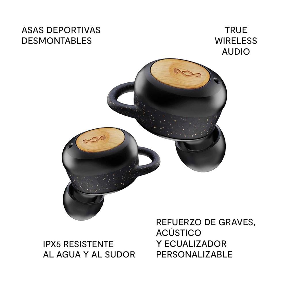 Foto 4 pulgar | Audífonos Champion 2 True The House Of Marley Bluetooth Wireless
