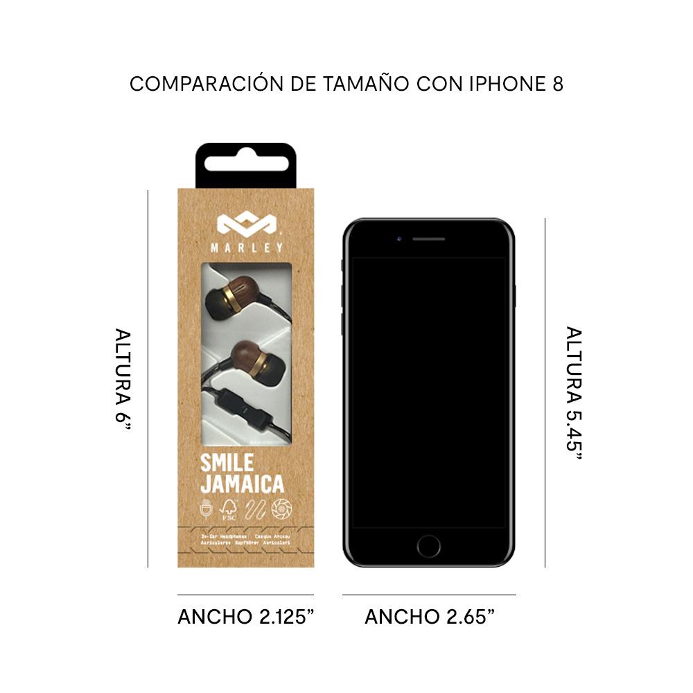 Foto 4 pulgar | Audifonos Smile Jamaica Brass The House Of Marley In Ear