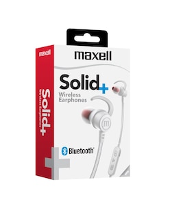 Foto 4 | Audífonos Maxell 347965 color Blanco con Bluetooth Solid Bt100 Inalámbricos