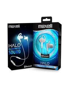 Foto 2 | Audífonos Maxell 348179 color Blanco con Bluetooth y Micrófono Edición Halo